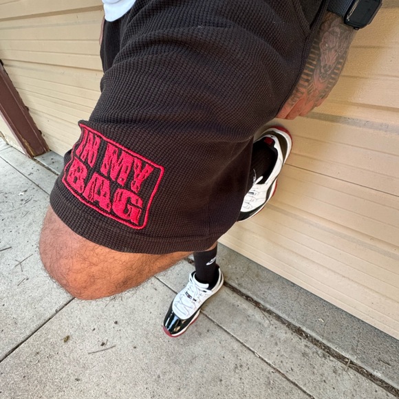 Waffle Knit “In My Bag” Shorts - Picture 2 of 3